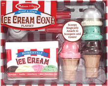 Load image into Gallery viewer, Melissa &amp; Doug Ice Cream Cone Playset