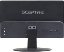 Load image into Gallery viewer, Sceptre E205W-1600 20" 75Hz Ultra Thin LED Monitor HDMI VGA Build-in Speakers, Metallic Black (2018 version)