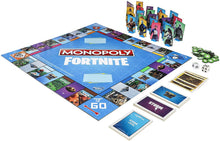 Load image into Gallery viewer, Monopoly: Fortnite Edition Board Game Inspired by Fortnite Video Game Ages 13 and Up