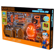 Load image into Gallery viewer, BLACK+DECKER Junior Deluxe Tool Play Set - 85pc