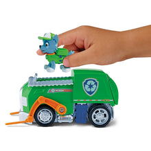 Load image into Gallery viewer, Paw Patrol Rocky's Recycling Truck, Vehicle and Figure
