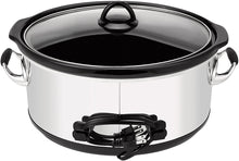 Load image into Gallery viewer, Crock-Pot 7 Quart Programmable Slow Cooker with Digital Countdown Timer|Polished Platinum