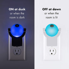 Load image into Gallery viewer, Projectables Tropical Fish LED Plug-In Night Light, 11296, Image Projects Onto Wall or Ceiling
