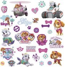 Load image into Gallery viewer, RoomMates Paw Patrol Girl Pups Peel And Stick Wall Decals