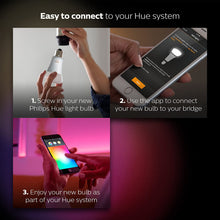 Load image into Gallery viewer, Philips Hue Single Premium Smart Bulb Downlight for 5-6 inch recessed cans, 16 million colors, Hub Required, Works with Alexa, Apple HomeKit and Google Assistant