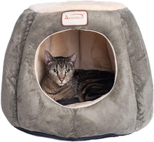 Load image into Gallery viewer, Armarkat Cat Bed, Laurel Green and Beige