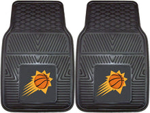 Load image into Gallery viewer, FANMATS Sports Team Logo Phoenix Suns Heavy Duty 2 - Piece Vinyl Car Mats 18&quot;x27&quot;