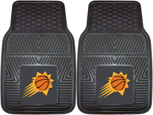 FANMATS Sports Team Logo Phoenix Suns Heavy Duty 2 - Piece Vinyl Car Mats 18