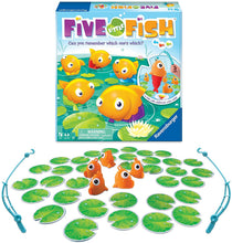 Load image into Gallery viewer, Ravensburger Five Little Fish Toddler Toy and Game for Boys and Girls Age 3 and Up - A Fun and Fast Game You Can Play Over and Over