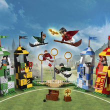 Load image into Gallery viewer, LEGO 75956 Harry Potter Quidditch Match Building Set, Gryffindor Slytherin Ravenclaw and Hufflepuff Towers, Harry Potter Toy Gifts