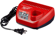 Load image into Gallery viewer, Milwaukee 2494-22 M12 Cordless Combination 3/8" Drill / Driver and 1/4" Hex Impact Driver Dual Power Tool Kit (2 Lithium Ion Batteries, Charger, and Bag Included)