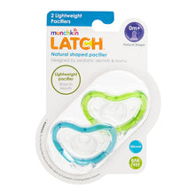 Load image into Gallery viewer, Munchkin Latch Lightweight Pacifier, Blue/Green, 0+ Months, 2 Count