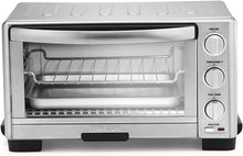 Load image into Gallery viewer, Cuisinart TOB-1010 Toaster Oven Broiler, 11.77&quot; x 15.86&quot; x 7.87&quot;, Silver