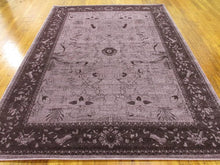 Load image into Gallery viewer, Unique Loom La Jolla Collection Tone-on-Tone Traditional Purple Area Rug (7' 0 x 10' 0)