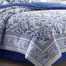 Load image into Gallery viewer, Laura Ashley Home | Luxury Ultra Soft Comforter, All Season Premium Bedding Set, Stylish Delicate Design for Home Décor