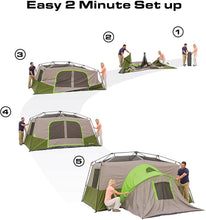 Load image into Gallery viewer, Ozark Trail 11-Person Instant Cabin with Private Room
