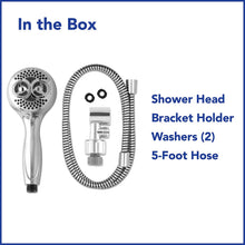 Load image into Gallery viewer, Waterpik Twin Turbo Handheld Shower Head, DSL-653