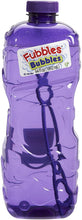 Load image into Gallery viewer, Little Kids Fubbles Premium Long Lasting Bubble Solution, Assorted Colors, 64 oz