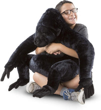 Load image into Gallery viewer, Melissa &amp; Doug Giant Gorilla - Lifelike Stuffed Animal (over 2 feet tall)