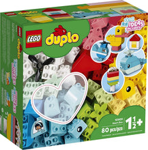 Load image into Gallery viewer, LEGO DUPLO Classic Heart Box 10909 First Building Playset and Learning Toy for Toddlers, Great Preschooler’s Developmental Toy, New 2020 (80 Pieces)