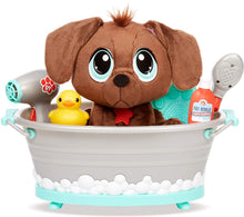 Load image into Gallery viewer, Little Tikes Rescue Tales Scrub 'n Groom Bathtub Playset w/ Chocolate Lab Plush Pet Toy, Multicolor