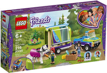 Load image into Gallery viewer, LEGO Friends Mia's Horse Trailer 41371 Building Kit with Mia and Emma Mini Dolls Includes Toy Truck, Horse, and Rabbit for Creative Play (216 Pieces)