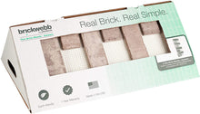 Load image into Gallery viewer, Brickwebb Thin Brick Sheets - Corners (Box of 3 Sheets) - Little Cottonwood