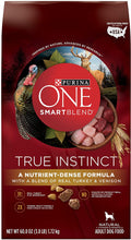 Load image into Gallery viewer, Purina ONE SmartBlend True Instinct Natural Adult Dry Dog Food &amp; Dog Treats