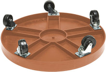 Load image into Gallery viewer, Best Gardening Supplies Devault DEV3000PNH 16 inch Plant Dolly no Hole Terra Cotta