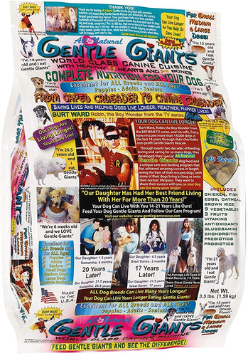 Gentle Giants Natural Dog Food