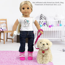 Load image into Gallery viewer, Click n&#39; Play 9 piece Doll Puppy Set and Accessories. Perfect For 18 inch American Girl Dolls