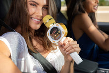 Load image into Gallery viewer, Singing Machine Official Carpool Karaoke, The Mic, Bluetooth Microphone for Cars, White (CPK545)