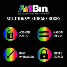 Load image into Gallery viewer, ArtBin 6905AB Sew-Lutions Slim Line Magnetic Box, [1] Small Art &amp; Craft Organizer