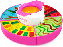 Load image into Gallery viewer, Nostalgia Electric Giant Gummy Bear, Fish and Worm Maker Try with your own CBD Oil, Pink