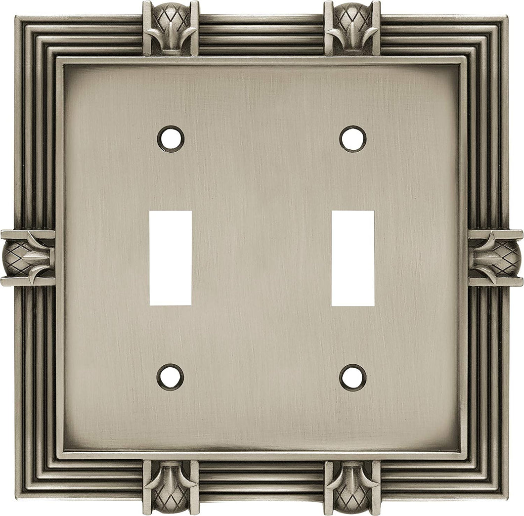 BRAINERD 64460 Pineapple Double Switch Wall Plate / Switch Plate / Cover