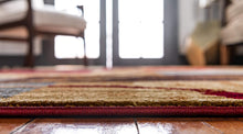 Load image into Gallery viewer, Unique Loom Barista Collection Modern Circles Rustic Warm Multi Area Rug (2' 2 x 3' 0)