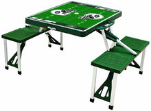 Load image into Gallery viewer, NFL New York Jets Football Field Design Portable Folding Table/Seats, Green