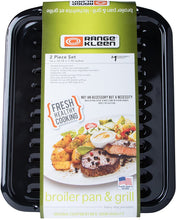 Load image into Gallery viewer, Porcelain Broiler Pan, 2-Piece