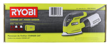 Load image into Gallery viewer, Ryobi CFS1503GK Compact Corner Cat 12,500 OPM 1.2 Amp Corded Orbital Finishing Sander w/ 10 Pads and Carrying Case