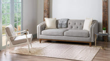 Load image into Gallery viewer, Unique Loom Moroccan Trellis Collection Moroccan Trellis Geometric Transitional Beige/Ivory Area Rug (10' 8 x 16' 5)