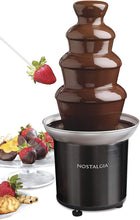 Load image into Gallery viewer, Nostalgia CLCF4AQ Retro Chocolate Fondue Fountain