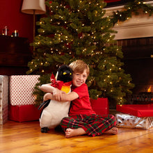 Load image into Gallery viewer, Melissa &amp; Doug Penguin Giant Stuffed Animal (Wildlife, Soft Fabric, Beautiful Penguin Markings, 23.5" H x 17" W x 9.8" L, Great Gift for Girls and Boys - Best for 3, 4, 5 Year Olds and Up)