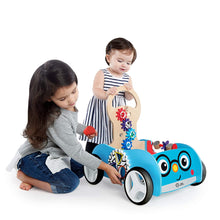 Load image into Gallery viewer, Baby Einstein Discovery Buggy Wooden Activity Walker &amp; Wagon, Ages 12 Months +