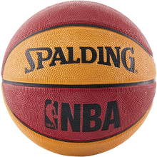 Load image into Gallery viewer, Spalding NBA Mini Rubber Outdoor Basketball