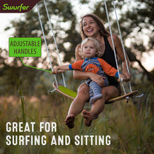 Load image into Gallery viewer, Swurfer - the Original Stand Up Surfing Swing - Curved Maple Wood Board To Easily Surf The Air