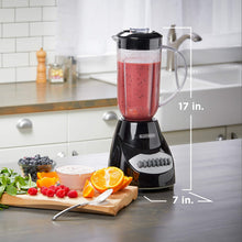 Load image into Gallery viewer, BLACK+DECKER Counter Top Blender, Black, BL2010BPA