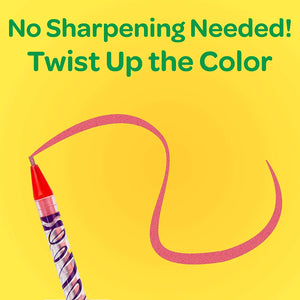 Crayola Twistables ColoCrayola Twistables Colored Pencilsred Pencils