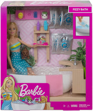 Load image into Gallery viewer, Barbie Doll, 11.5-Inch Blonde, and Pool Playset with Slide and Accessories