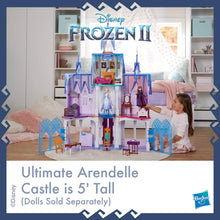 Load image into Gallery viewer, Disney Frozen Ultimate Arendelle Castle Playset Inspired by The Frozen 2 Movie, 5&#39;. Tall with Lights, Moving Balcony, &amp; 7 Rooms with Accessories