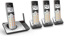 Load image into Gallery viewer, AT&amp;T CL82207 DECT 6.0 Expandable Cordless Phone with Answering System &amp; Smart Call Blocker